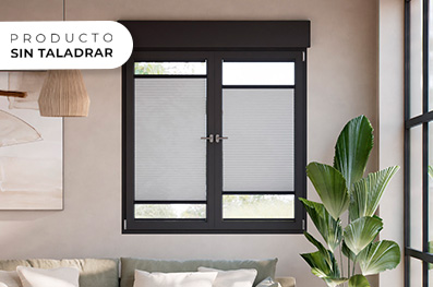 Cortinas plisadas Cristal fit para puertas y ventanas